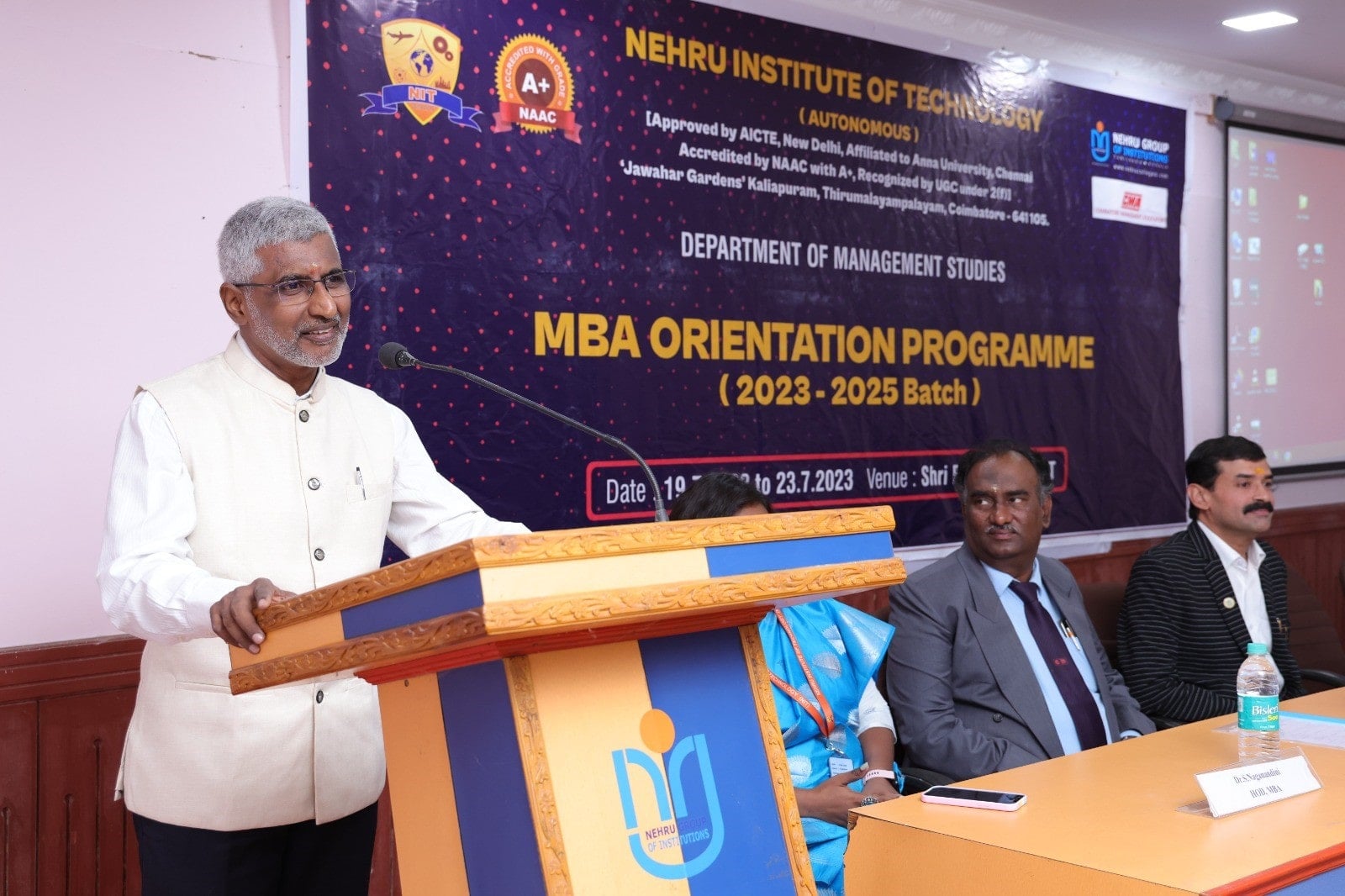 CMA Interaction with Team from College of Defence Management