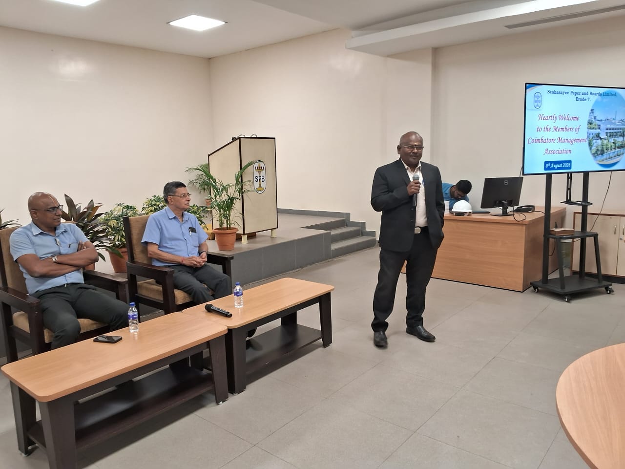  Industrial Visit to M/s.Seshasayee Paper & Board Limited, Pallipalayam, Erode