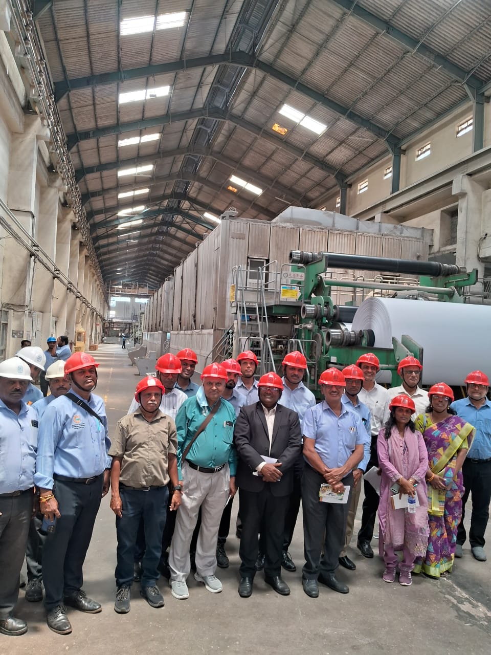  Industrial Visit to M/s.Seshasayee Paper & Board Limited, Pallipalayam, Erode