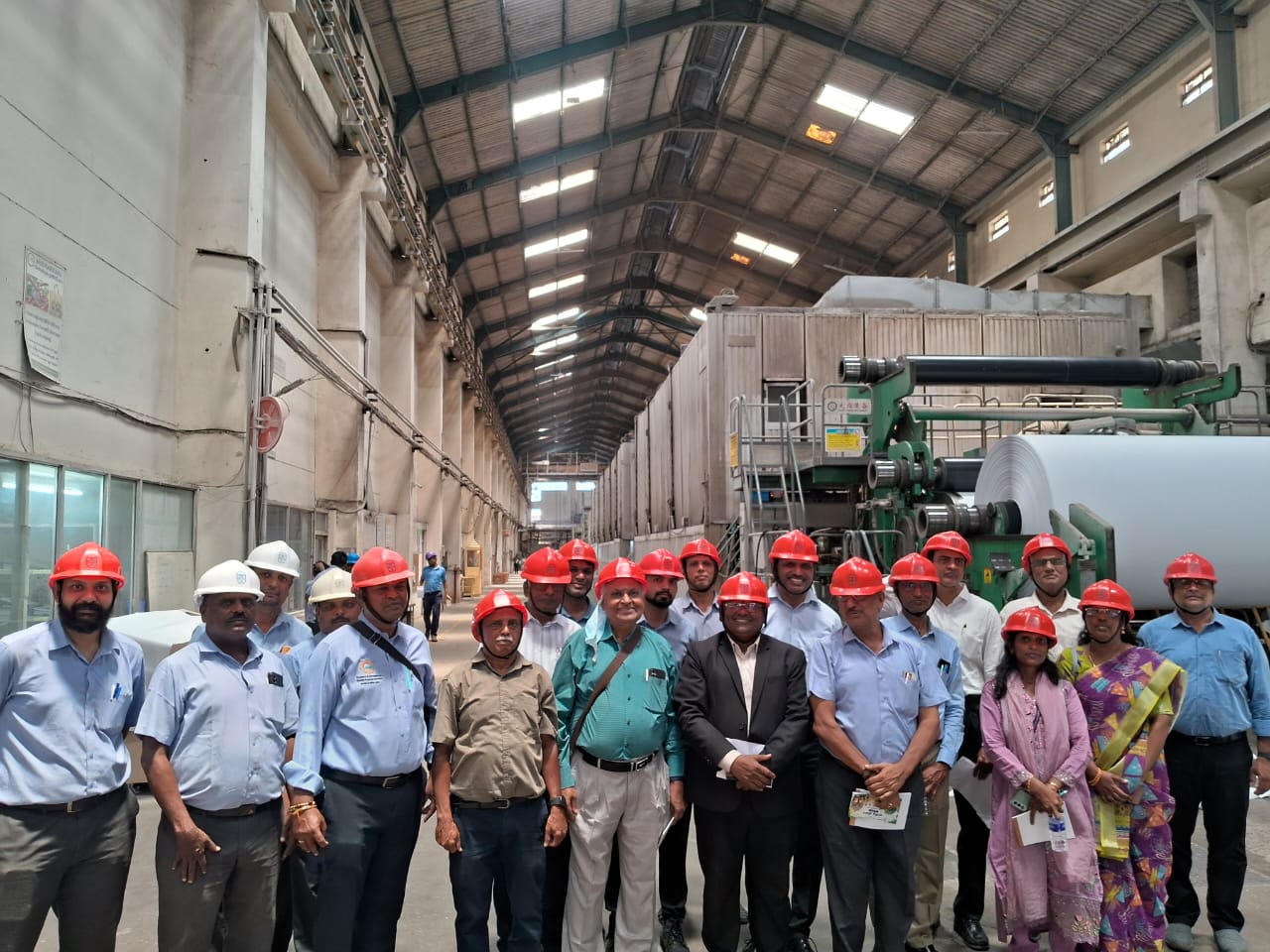  Industrial Visit to M/s.Seshasayee Paper & Board Limited, Pallipalayam, Erode