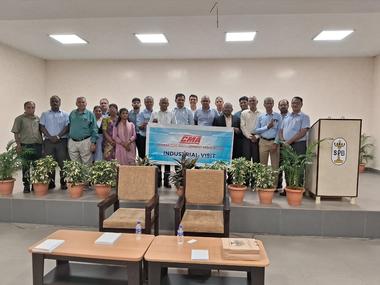  Industrial Visit to M/s.Seshasayee Paper & Board Limited, Pallipalayam, Erode