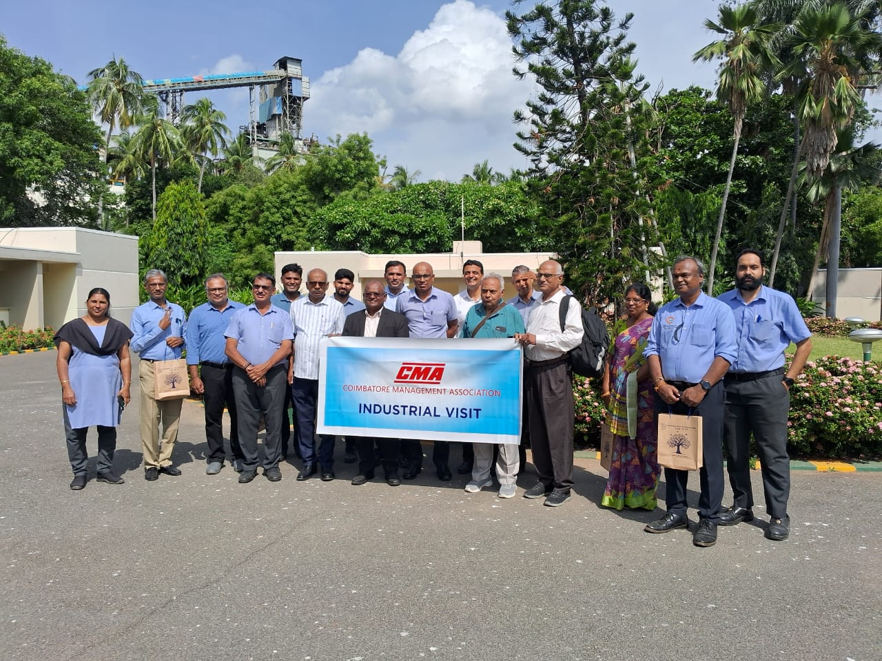  Industrial Visit to M/s.Seshasayee Paper & Board Limited, Pallipalayam, Erode