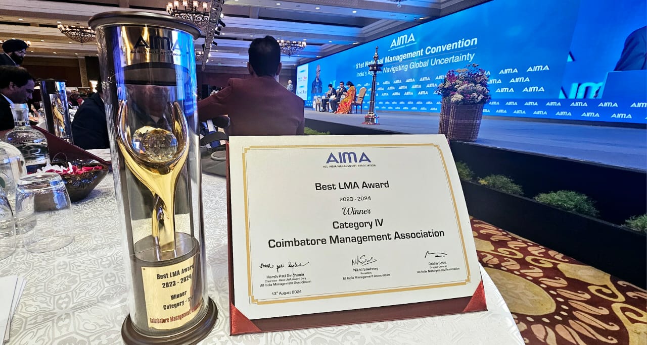 AIMA -LMA AWARD 2023-24 AIMA -LMA AWARD 2023-24