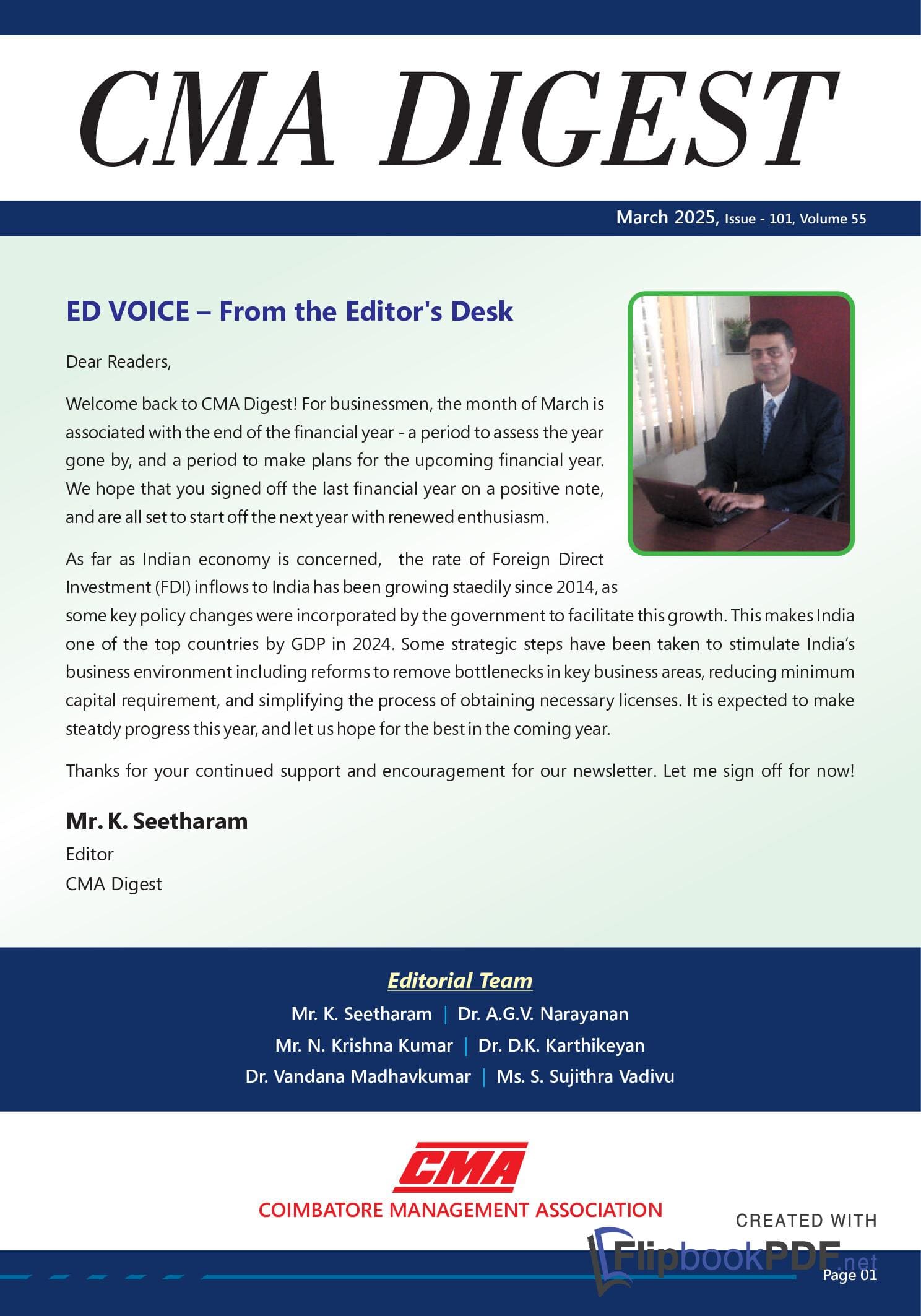 NEWS LETTER MARCH 2025
